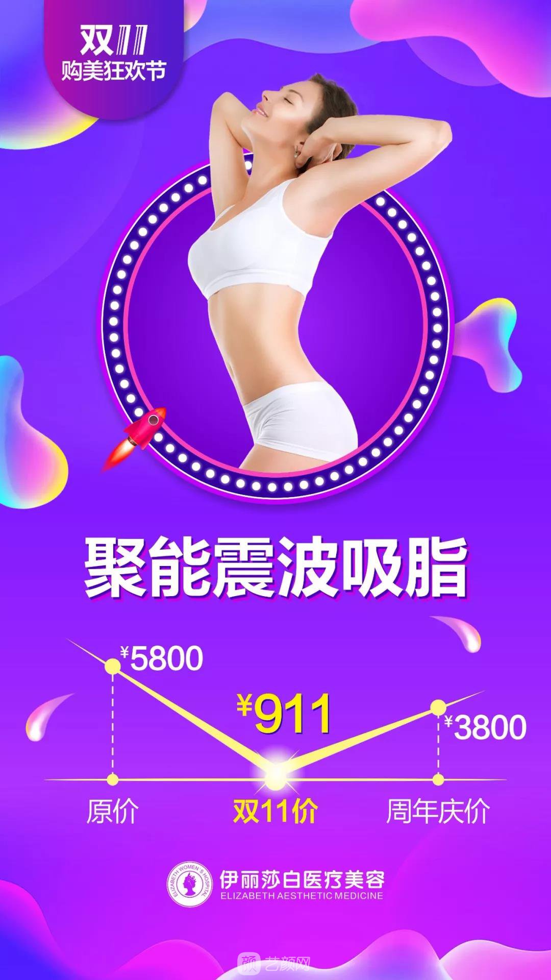 汕頭伊麗莎白整形醫(yī)院雙11購美狂歡節(jié)優(yōu)惠價格 安排安排，立馬安排